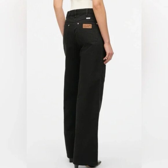 STAUD + Wrangler The Loose Jean Black Sz 31 x 32